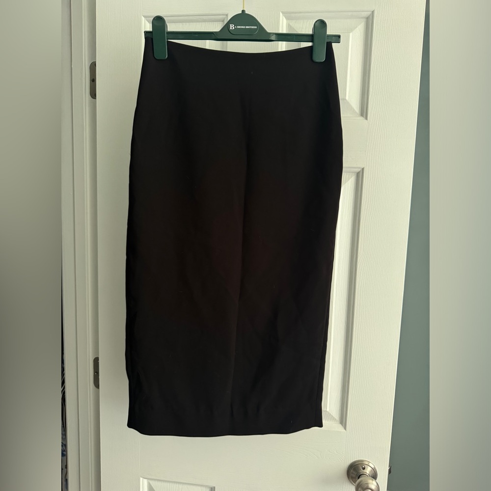 Diane von Furstenberg Shilah Cermaic Black Pencil Skirt